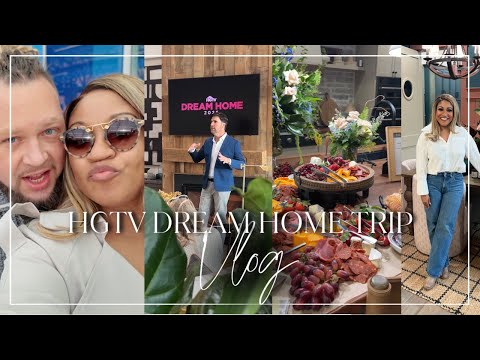 Vlog | HGTV Dream Home Trip ✨ | Travel Day + GRWM + Dream Home Tour!