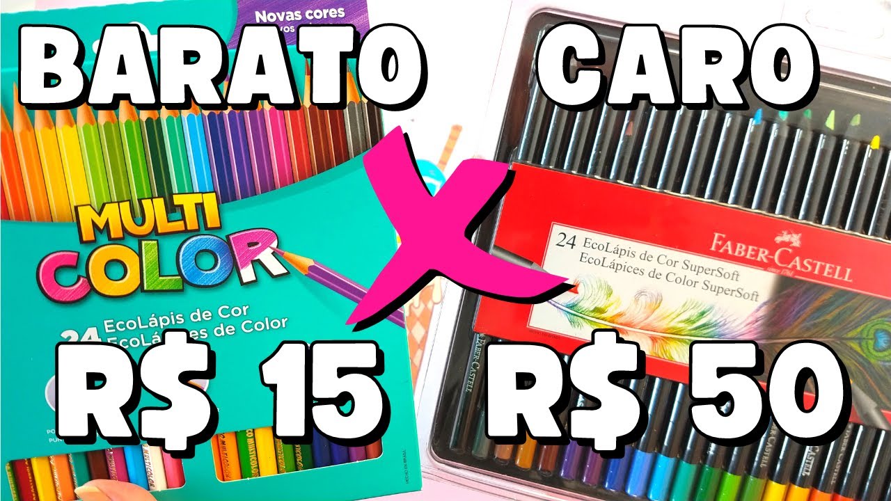Watch Now LÁPIS de COR CARO x BARATO | Faber-Castell SuperSoft X MultiColor LÁPIS de COR CARO x BARATO | Faber-Castell SuperSoft X MultiColor