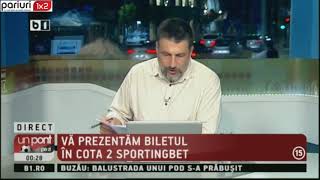 Biletul în cota 2 Sportingbet:  Profitul poate fi generat de favorite si goluri!