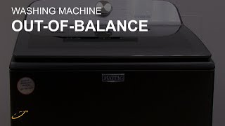 Out of Balance Washing Machine