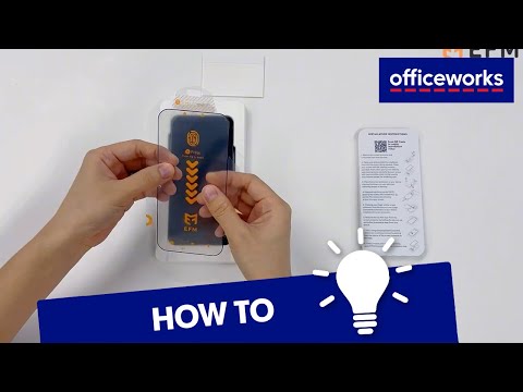 How to Apply EFM Screen Armour