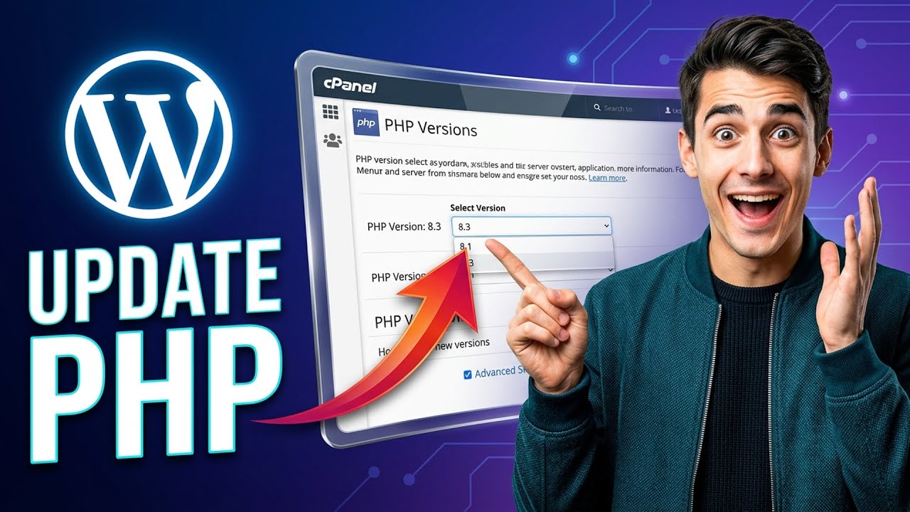 How to update PHP version in WordPress website (Easiest Way)(2026 Guide)