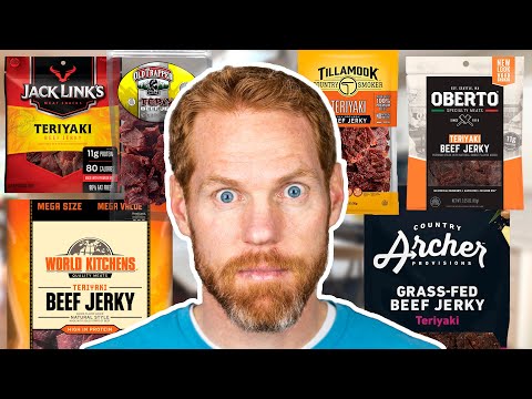 What's the Best Beef Jerky Brand?? (Taste Test)