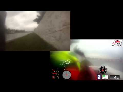 acidente 3 horas de Guaporé - Gaucho e BR de Endurance