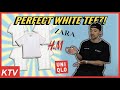 BEST MENS WHITE TEE H M Vs ZARA Vs UNIQLO MEN STREETWEAR