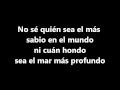 creo en ti - ruben blades (letra)