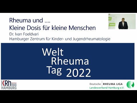 Welt Rheuma Tag 2022 - Rheuma und kleine Dosis für kleine Menschen