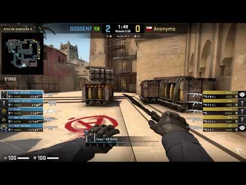 Pov felps (33/19) CS GO DEMO - MIRAGE - 14 GODSENT VS 16 ANONYMO (Snow Sweet Snow 03/03/2021)