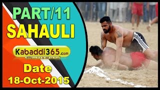 (1) Sahauli (Ludhiana) Kabaddi Tournament 18 Oct 2015