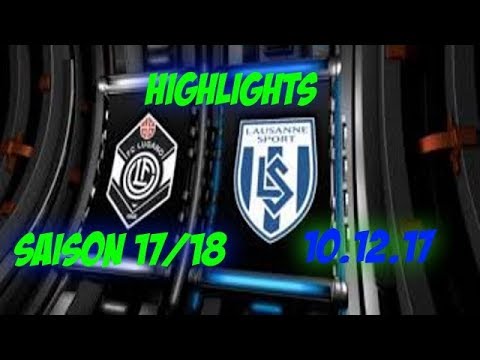 Fc Lugano vs Fc Lausanne - Sport (10.12.17)