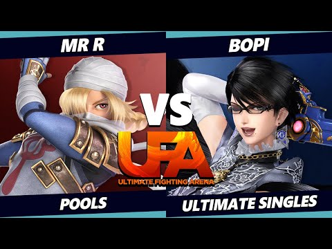 UFA 2022 - Mr.R (Sheik) Vs. bopi (Bayonetta) SSBU Ultimate Tournament