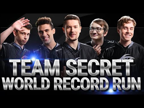 NEW World Record Run by Team Secret - Why they are the BEST Dota 2 Team in 2020