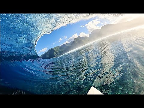 Raw POV Surfing Perfect Teahupo'o