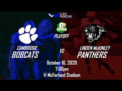 Cambridge vs Linden McKinley (OHSAA D-IV Playoffs) [Football Highlight] 10/10/2020