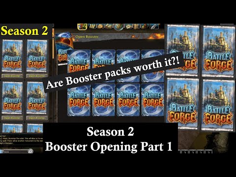 Is it Worth it? Season 2 - Battleforge/Skylords Reborn Booster Opening Part 1 [With Commentary]