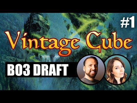 Simic Land Destruction - Vintage Cube Draft #1, Featuring LSV | MTGO 2020