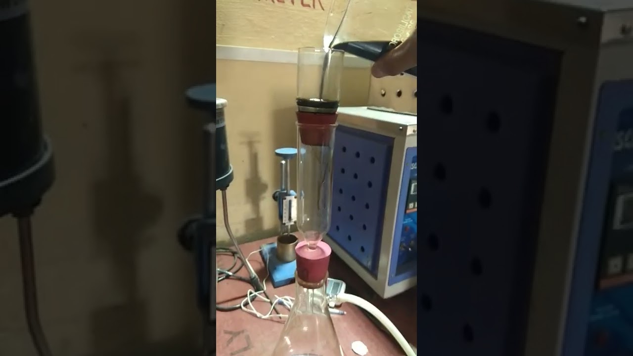 BITUMEN solubility TEST#shorts