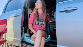 Finding My Strength Again: Grief, Growth & Good Times in Quartzsite! | Minivan Camper Living