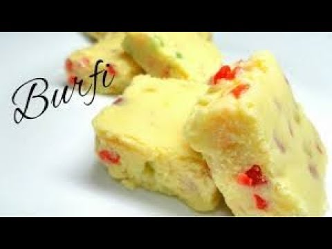 Milk Powder Burfi Recipe