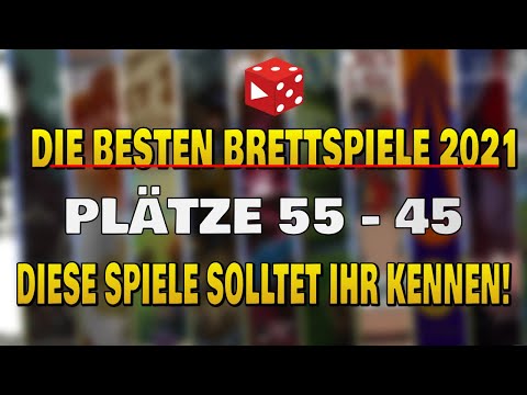 The best board games of 2021 - My highlights & top games of the current year - places 55 - 45