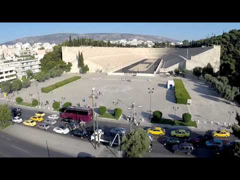 Panathenaic Stadium - Zappeio Aerial View