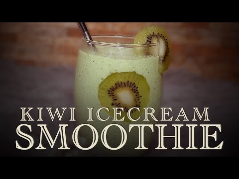 Kiwi Ice Cream Smoothie | Perfect and Easy Summer drink | Sowji's Cooking Recipes | Silly Monks