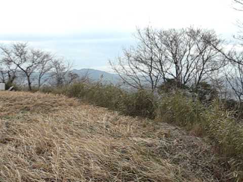神名樋野に比定される茶臼山　島根県松江市