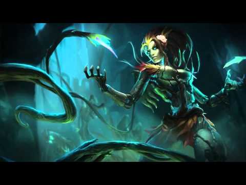 League of Legends HAUNTED ZYRA Login Theme