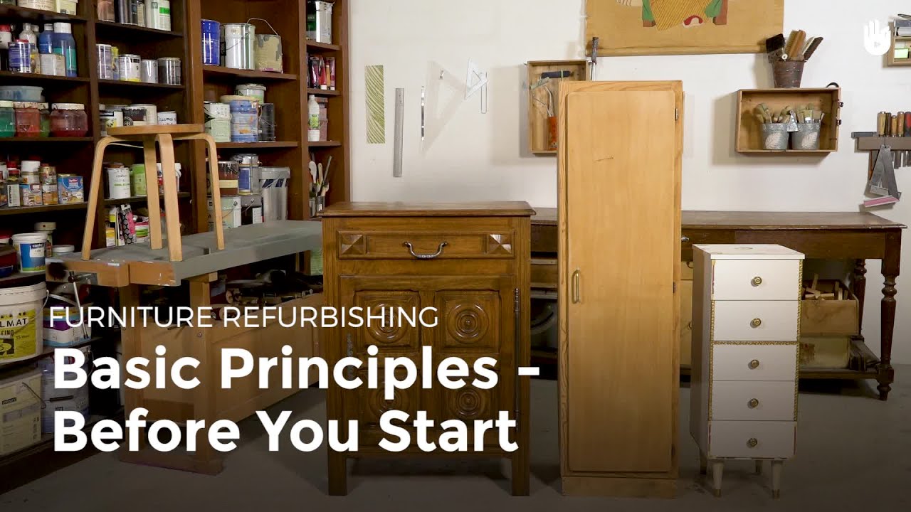 Basic Principles Before You Start Furniture Restoration Sikana