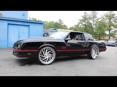 87' Chevy Monte Carlo SS on Asanti AF864 24s by @BiggWheelTireDen
