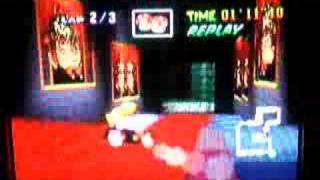 MK64 - Bowser's Castle fast lap - 44"69