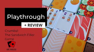 Playthrough + Review | Crumbs!: The Sandwich Filler Game