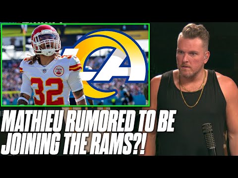 Tyrann Mathieu Says He Didn't Want To Leave Chiefs, Rumored To Go To Rams?! | Pat McAfee Reacts