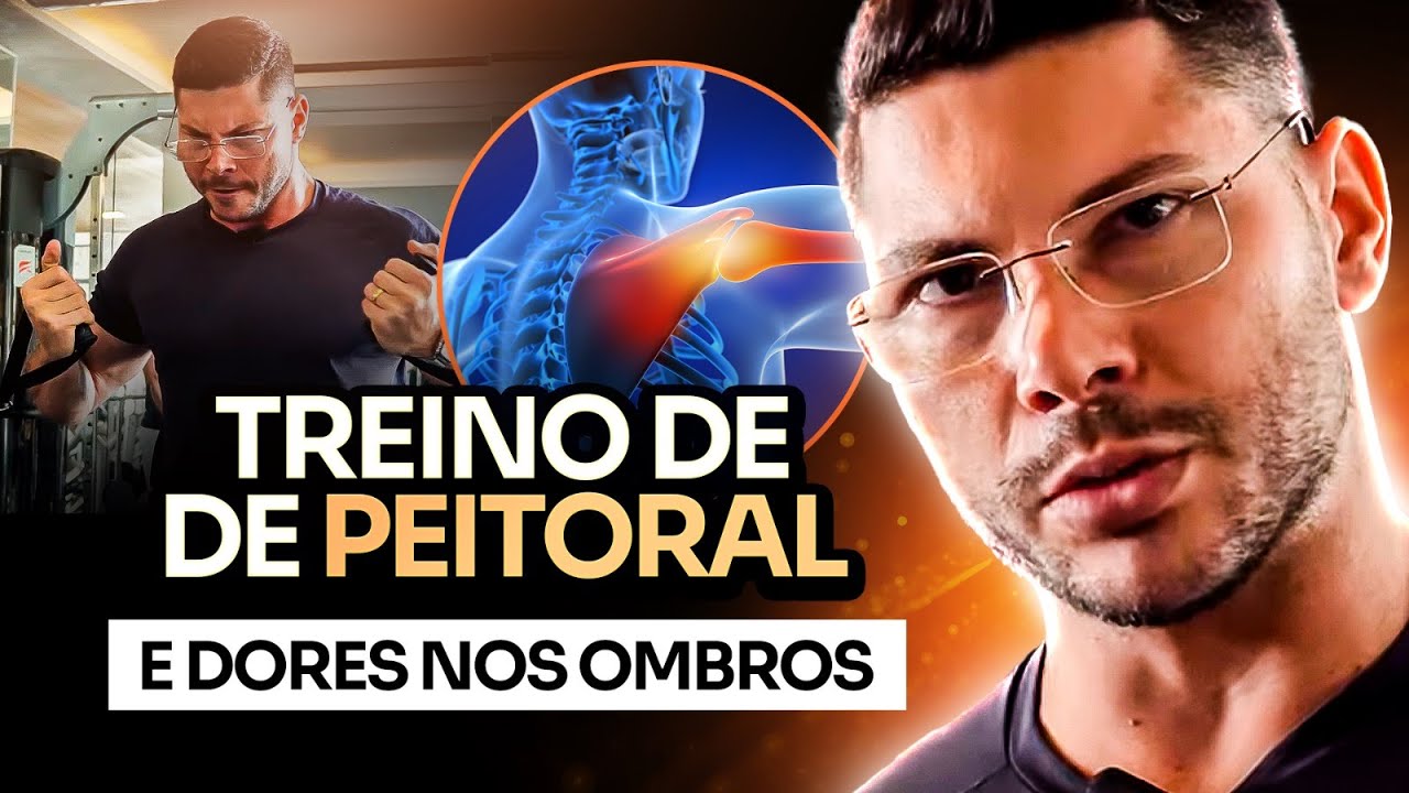 ACABE DE VEZ COM AS DORES NOS OMBROS NO TREINO DE PEITORAL FAZENDO ISSO... - LEANDRO RIBEIRO