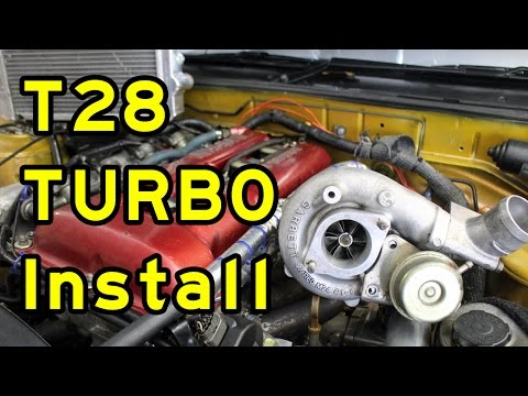 T28 TURBO INSTALL | SR20DET 180SX