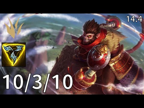 Wukong Jungle vs Graves - KR Master | Patch 14.3