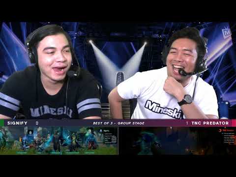 TNC Predator vs Signify | Game 2 l LB R1 | ESL One Mumbai 2019