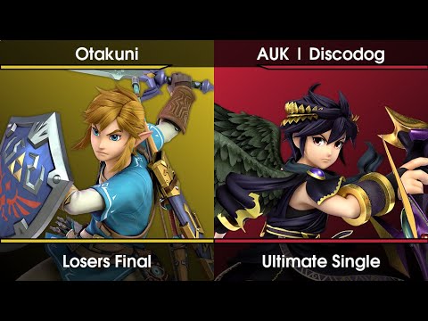 Ultima Arena #13 Losers Final - Otakuni (Link) Vs. Discodog (Dark Pit) SSBU Ultimate Tournament