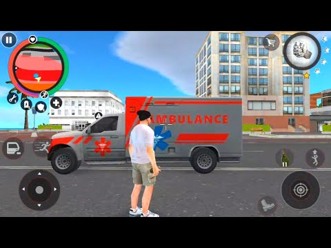 Stone man drive ambulance | Stone giant mutant man fight city police | Games on HD new Android game