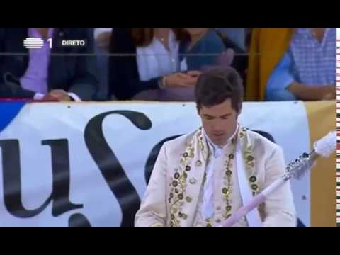 Toque de entrada de toiros - João Ribeiro - Chamusca 2016 - RTP