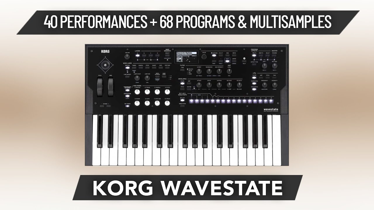 SCL285 - Monster Pack V6 - Korg Wavestate / mkII / Se / Native - Video Preview 36