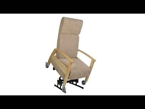 Devita Pflegesessel Ganda mit und ohne Aufstehhilfe auch als Dekubitussessel