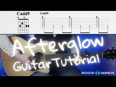Afterglow | Guitar Tutorial |  Ed Sheeran | Lekcja gry na gitarze #2 (Krzysztof Kasprzyk)