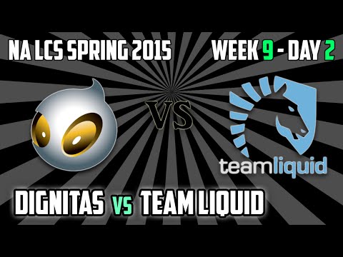 3. Dignitas vs Team Liquid - Highlights - NA LCS Spring 2015 W9D2