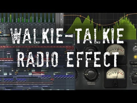 How to get the Walkie-Talkie / Old Radio Effect on Vocals - 5 Minute Mixing Tips