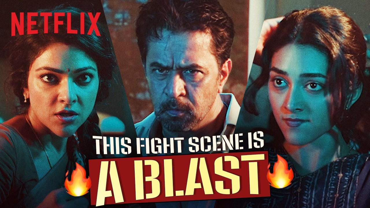 Thrilling FACE-OFF Between Abhirami, Preity Mukhundhan And The Villain 🤯🔥| Blast | Netflix