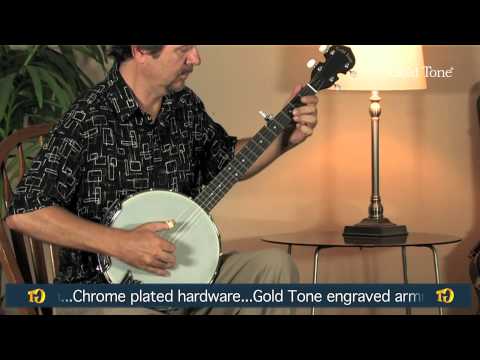 Gold Tone CC-50TR Short-Scale Travel Cripple Creek 5-String Banjo w/ Bag image 5