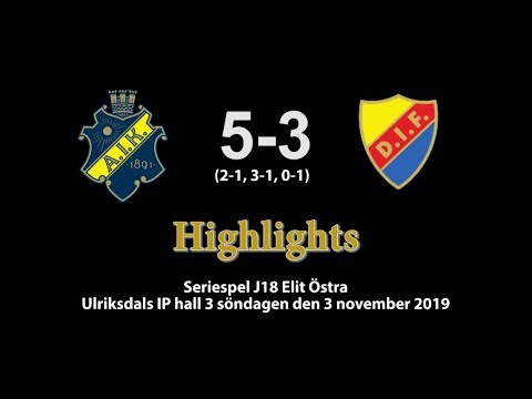 20191103 AIK-DIF 5-3. Highlights
