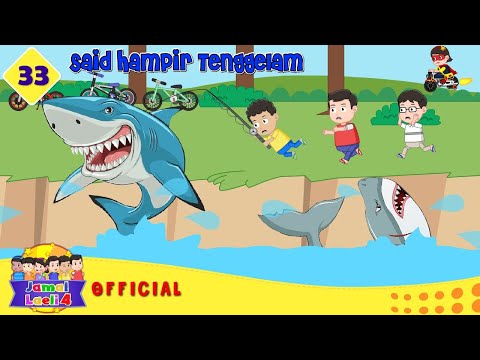33 Said Hampir Tenggelam - Memancing Ikan Bersama- Jamal Laeli Series Official