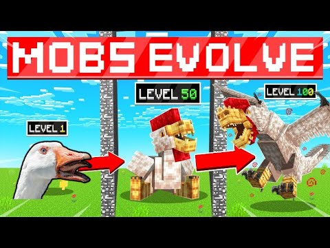 Minecraft Mobs Evolve! Gameplay